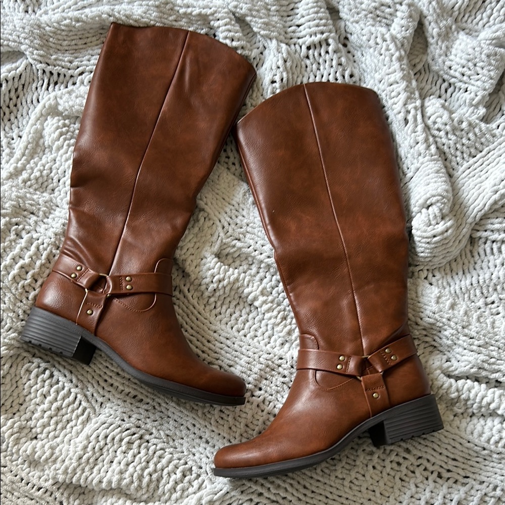 Women's Brown Knee-High Boots